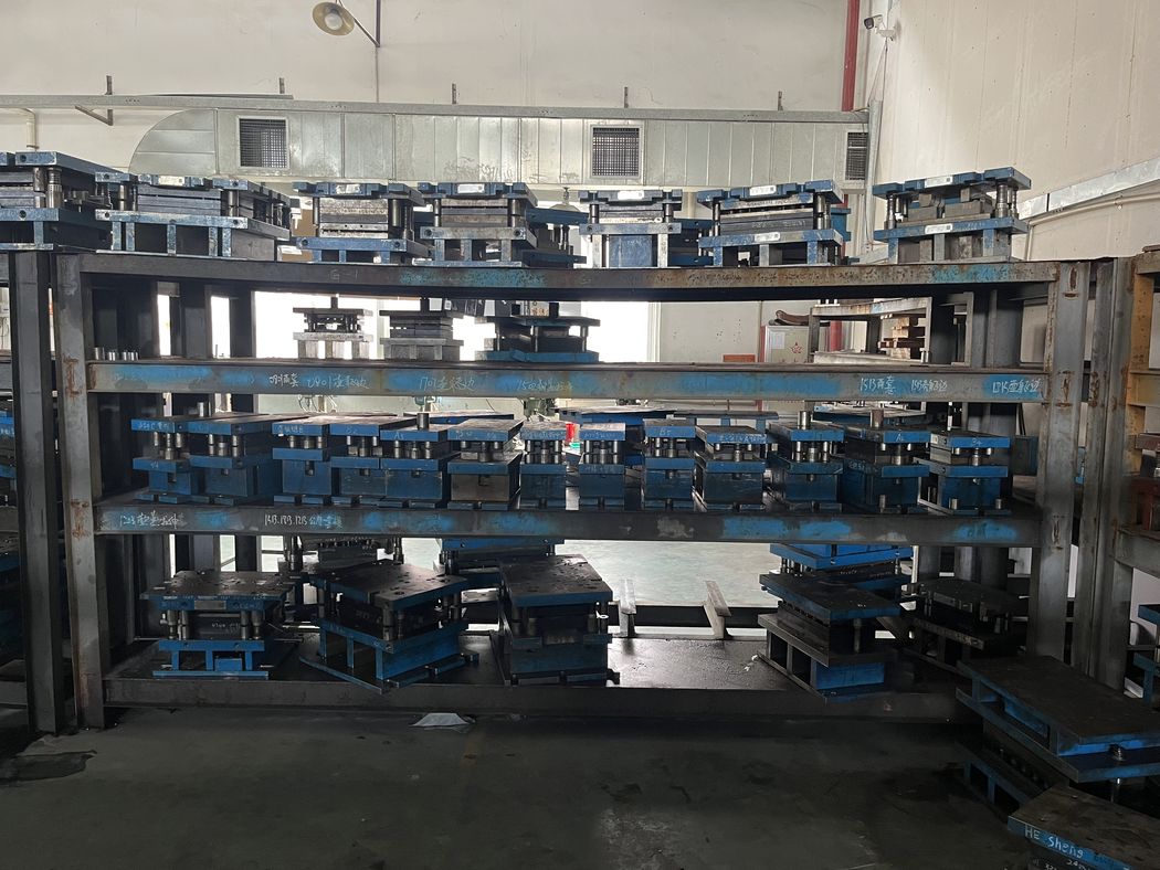 Tooling store &mdash; dies, fixtures and spares.