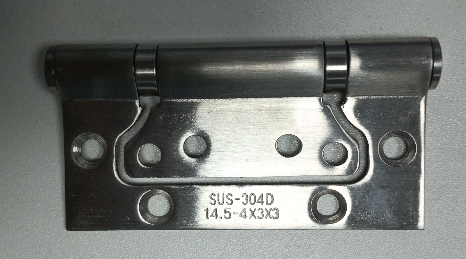 HY-Z 子母合页，不等宽页片，4 x 3 英寸，3.0 mm，打有 SUS-304D