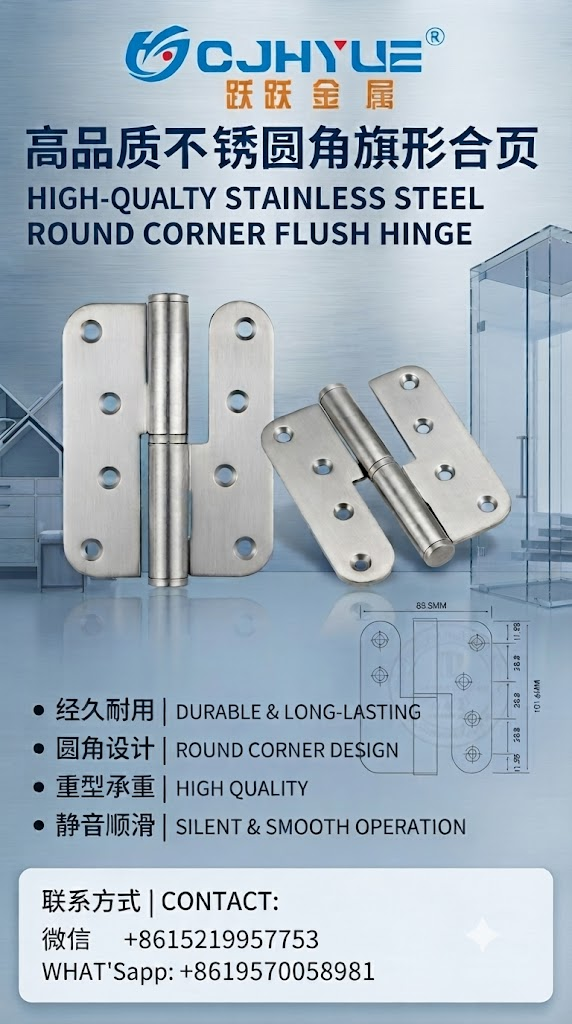 Flag-Type Silent Hydraulic Hinge