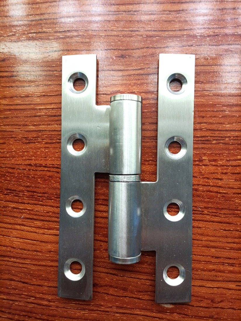 HY-H precision H hinge, two long plates with central barrel in 304 stainless
