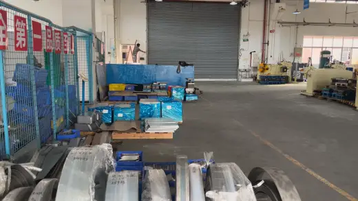 Press shop at Haoyue Metal, Zhongshan